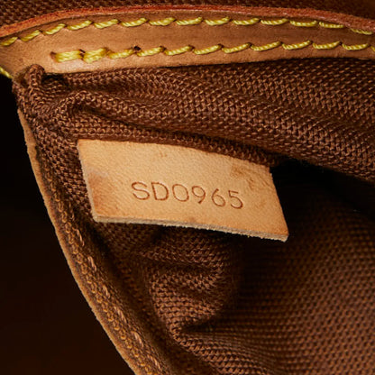 Louis Vuitton Brown Pvc Leather Handbag (Pre-Owned)