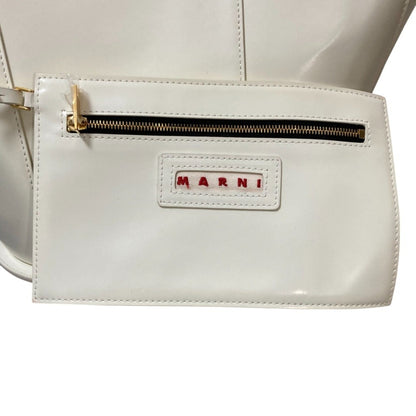 Marni White Pouch Tote Bag (Pre-Owned)