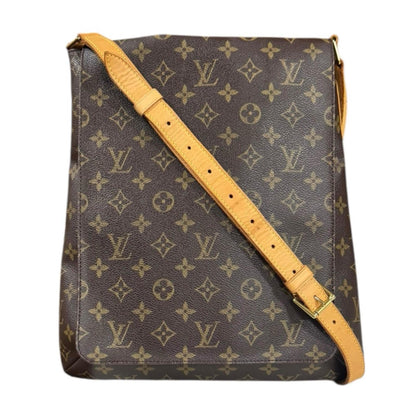 Louis Vuitton Brown Monogram Shoulder Bag (Pre-Owned)