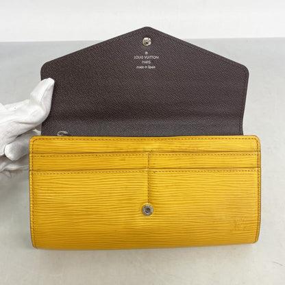 Louis Vuitton Mimosa Moka Long Wallet (Bi-Fold) (Pre-Owned)