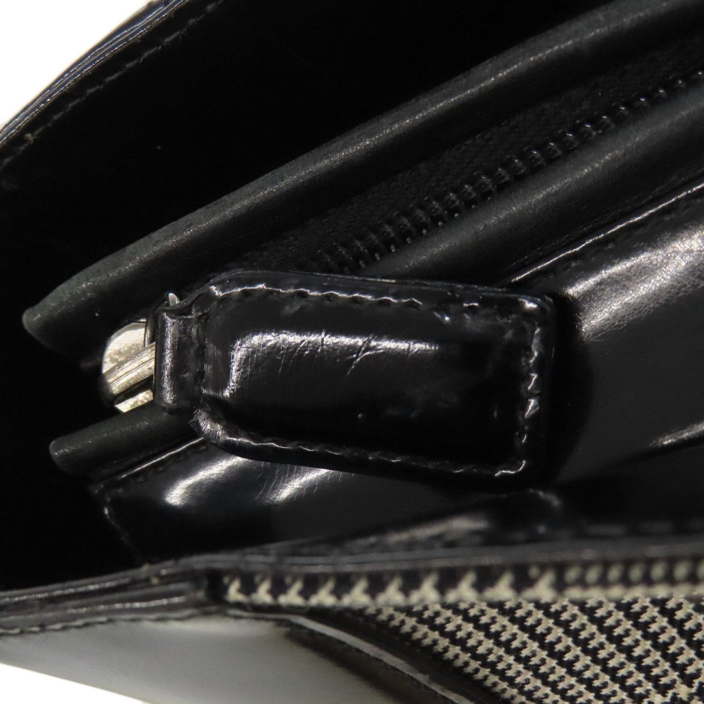 Christian Dior Lady Dior Black Canvas Tote Bag (Pre-Owned)