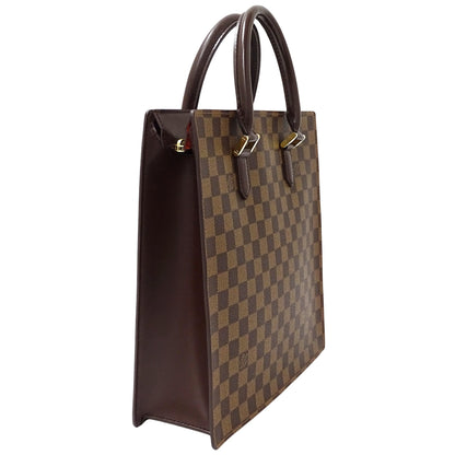 Louis Vuitton Brown Damier Canvas Damier Canvas Handbag Tote Bag (Pre-Owned)