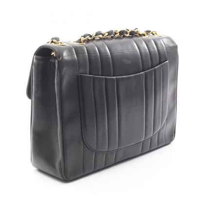Chanel Black Leather Shoulder Bag (Pre-Owned)