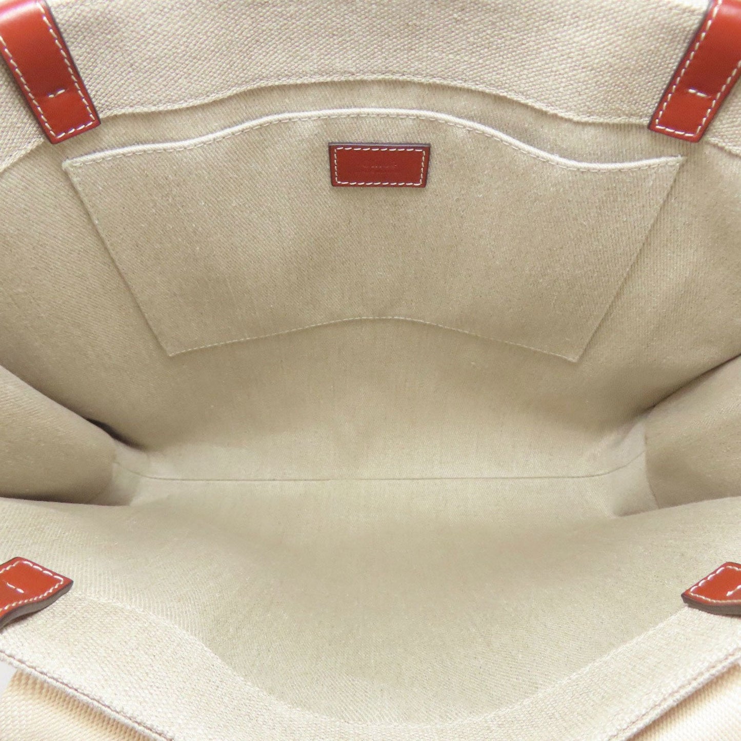 Chloé Brown Canvas Tote Bag (Pre-Owned)