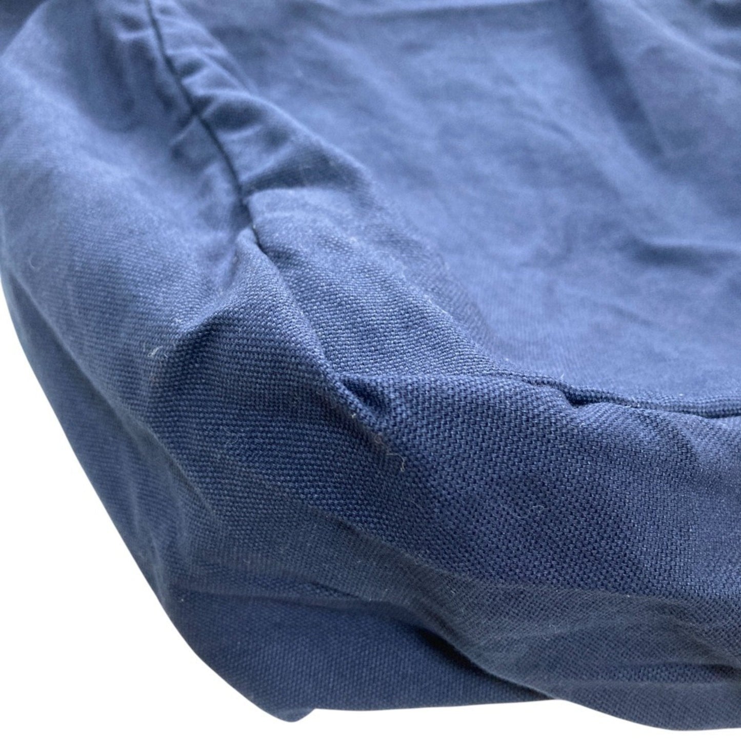 Ralph Lauren Navy Canvas Shoulder Bag Tote Bag (Pre-Owned)