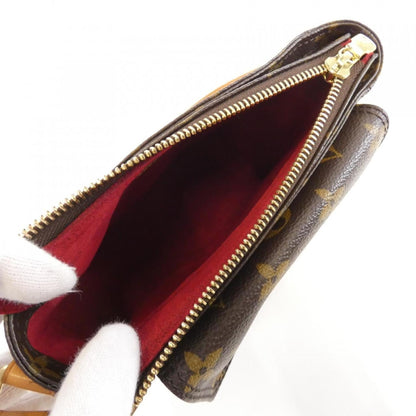 Louis Vuitton Marron Coated Canvas Shoulder Bag (Pre-Owned)