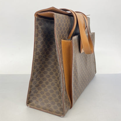 Celine Brown Pvc Tote Bag (Pre-Owned)