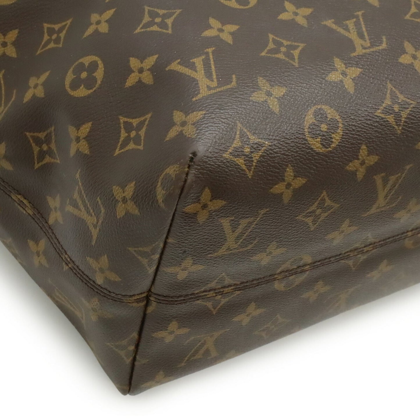 Louis Vuitton Monogram Brown Monogram Shoulder Bag Tote Bag (Pre-Owned)