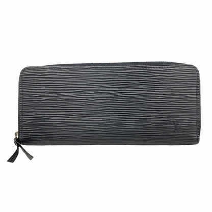Louis Vuitton Noir Long Wallet (Bi-Fold) (Pre-Owned)