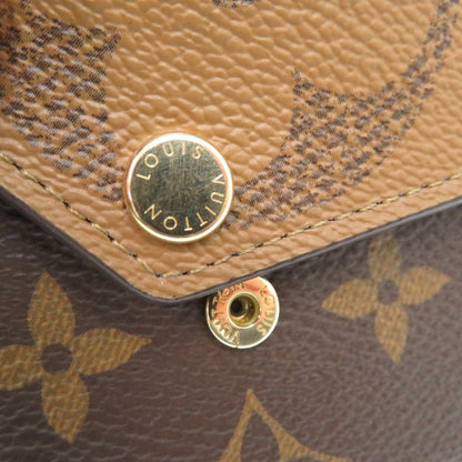 Louis Vuitton Brown Monogram Monogram Wallet (Tri-Fold) (Pre-Owned)