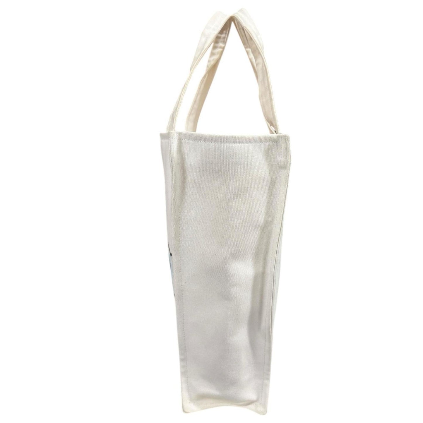 Chanel White Canvas Tote Bag (Pre-Owned)