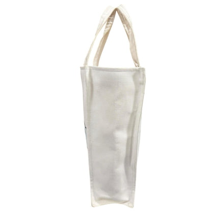 Chanel White Canvas Tote Bag (Pre-Owned)