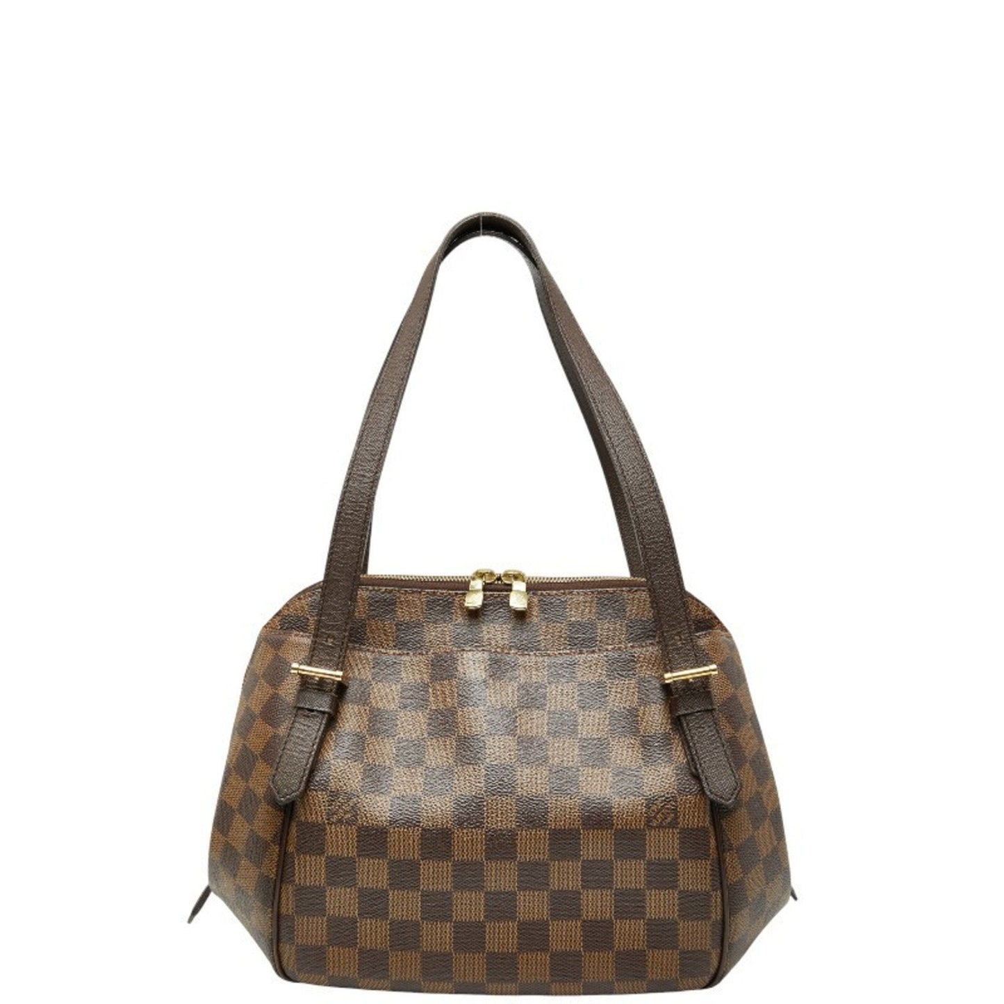 Louis Vuitton Brown Pvc Leather Handbag (Pre-Owned)