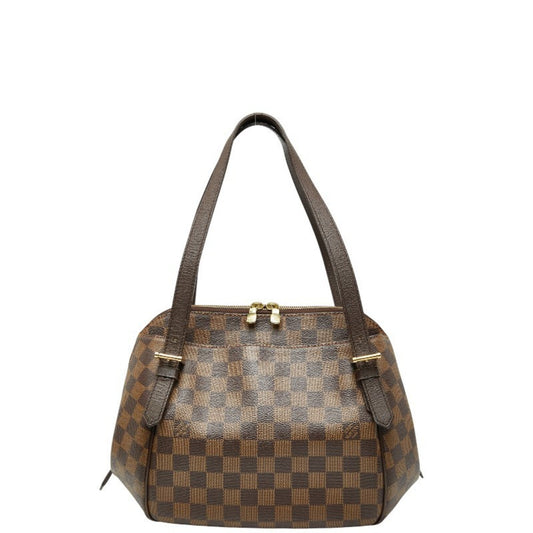 Louis Vuitton Brown Pvc Leather Handbag (Pre-Owned)