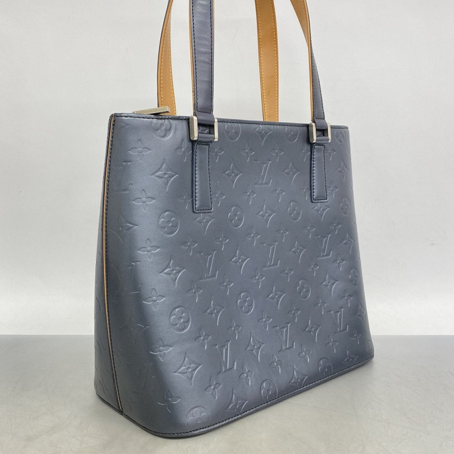 Louis Vuitton Blue Tote Bag (Pre-Owned)