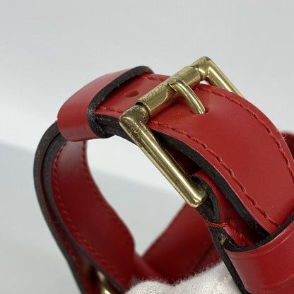 Louis Vuitton Castilian Red Shoulder Bag (Pre-Owned)