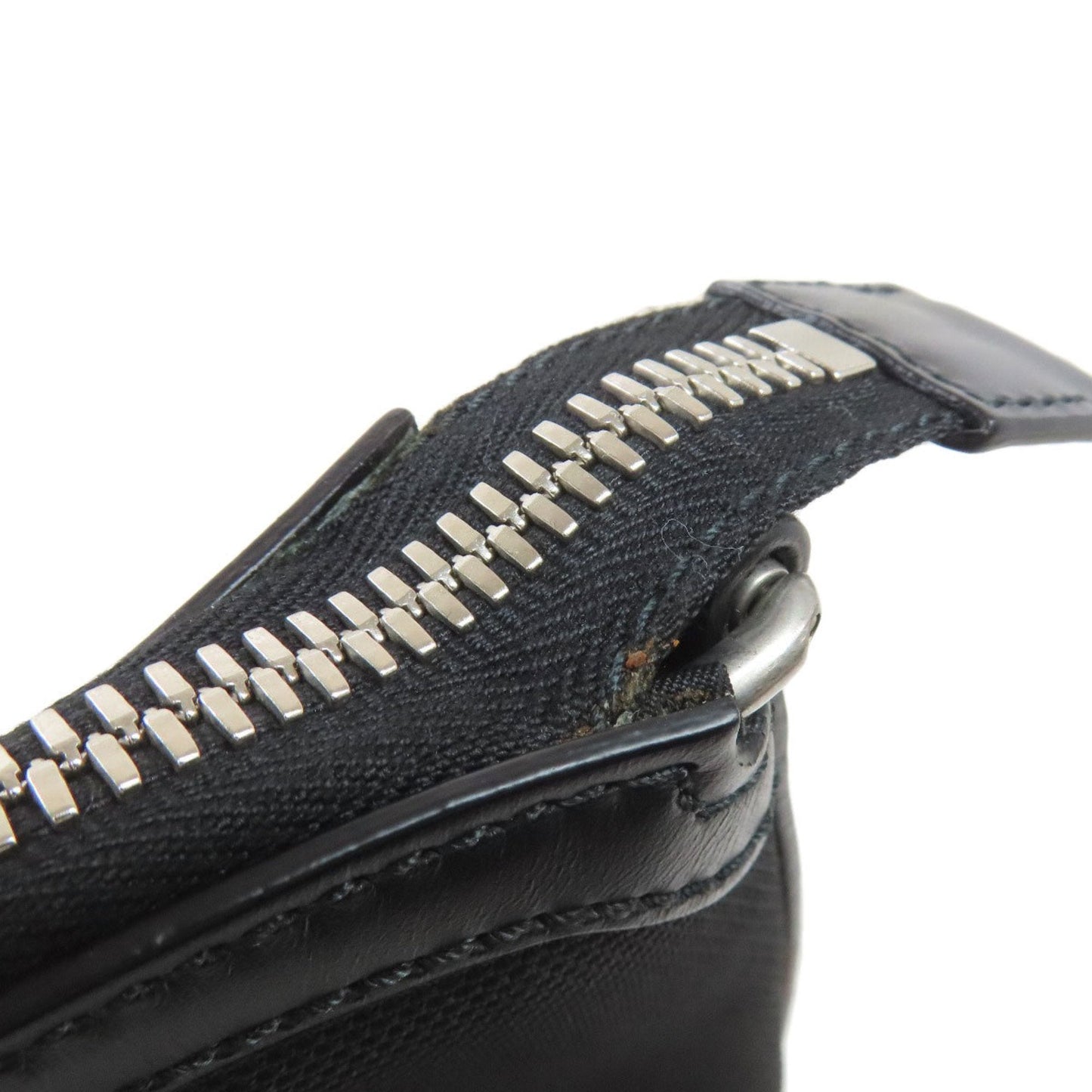 Gucci Sherry Line Black Nylon Canvas Leather Tote Bag (Pre-Owned)