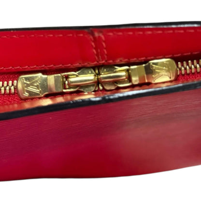 Louis Vuitton Epi Castilian Red Red Color Epi Leather Shoulder Bag (Pre-Owned)
