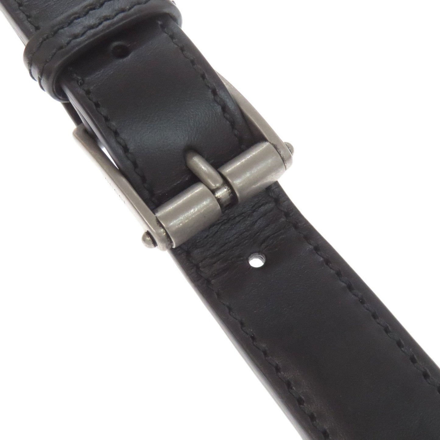 Gucci Sherry Line Black Nylon Canvas Leather Tote Bag (Pre-Owned)