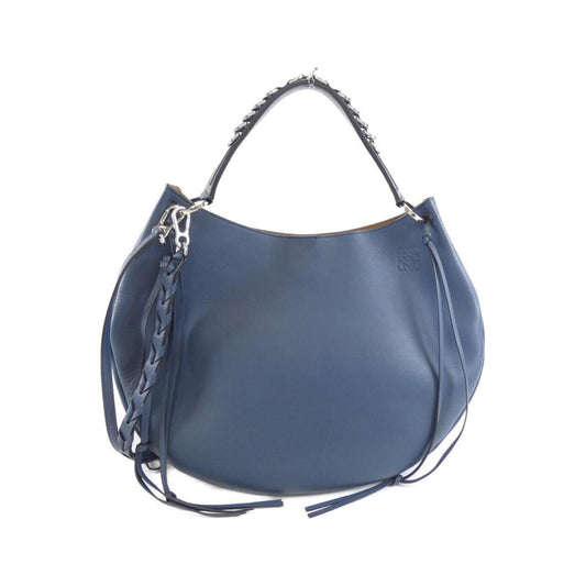 Loewe Blue Leather Shoulder Bag (Pre-Owned)