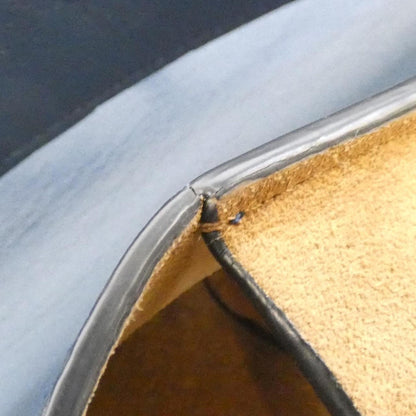 Loewe Blue Leather Shoulder Bag (Pre-Owned)