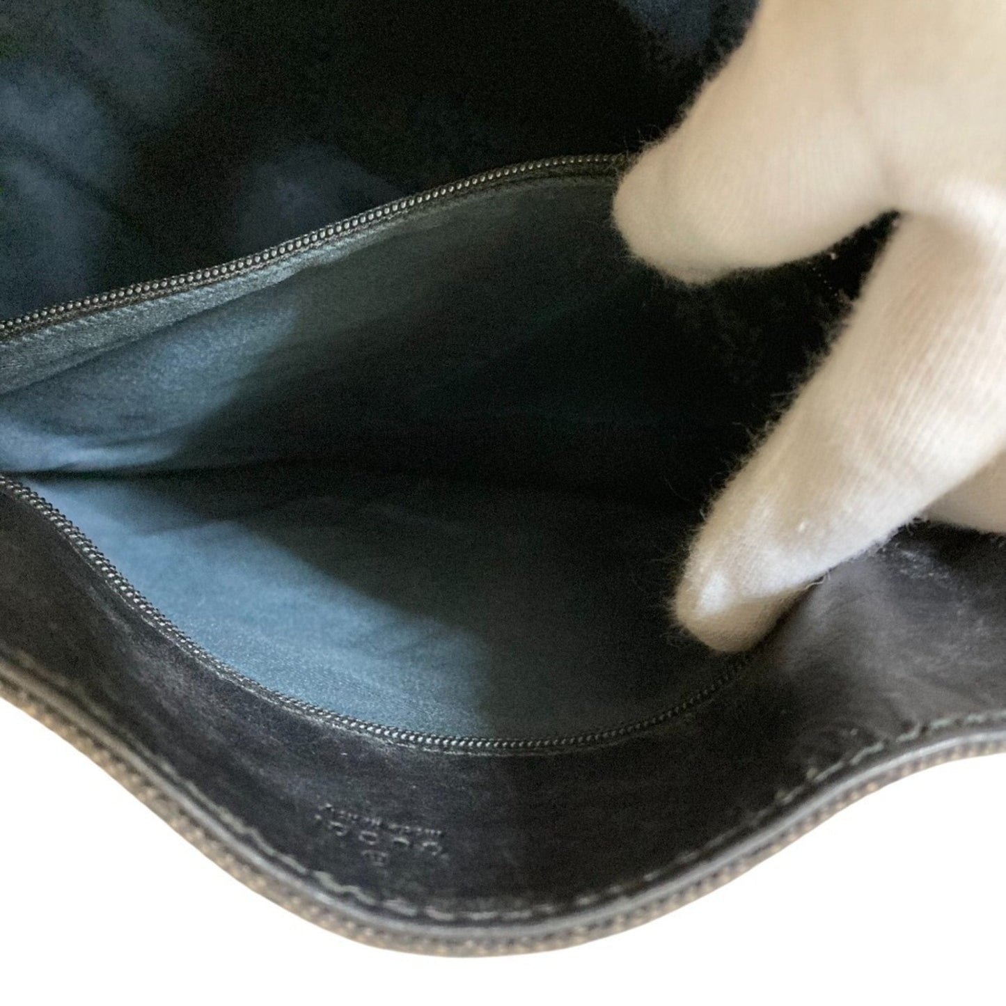 Gucci Dark Gray Gray Tote Bag (Pre-Owned)