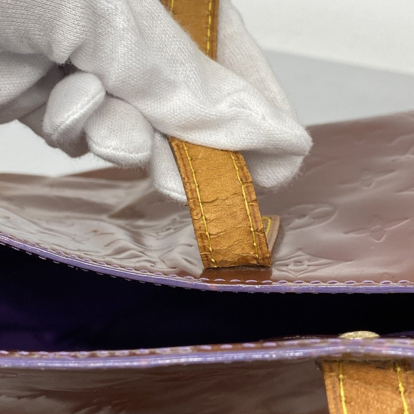 Louis Vuitton Violet Tote Bag (Pre-Owned)