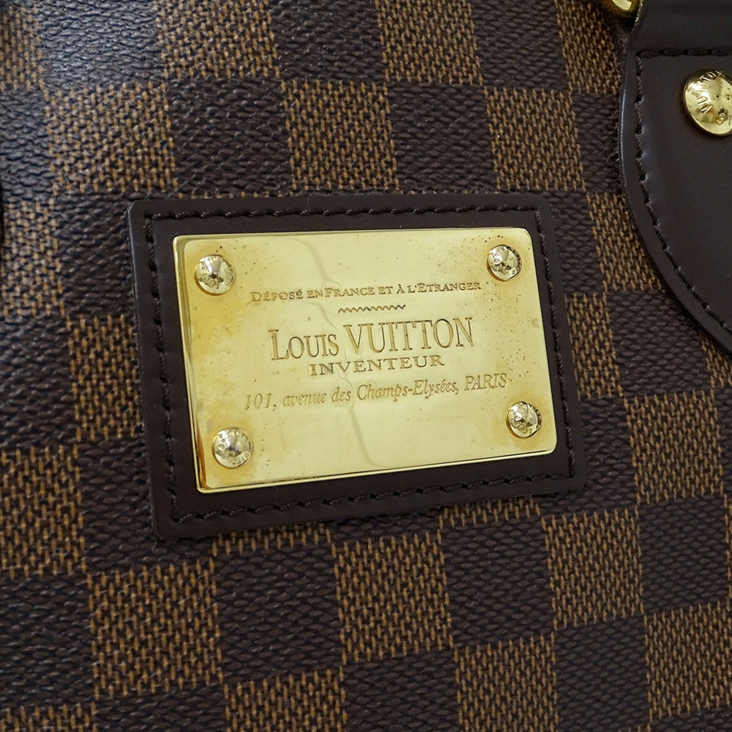 Louis Vuitton Brown Damier Canvas Damier Canvas Tote Bag (Pre-Owned)