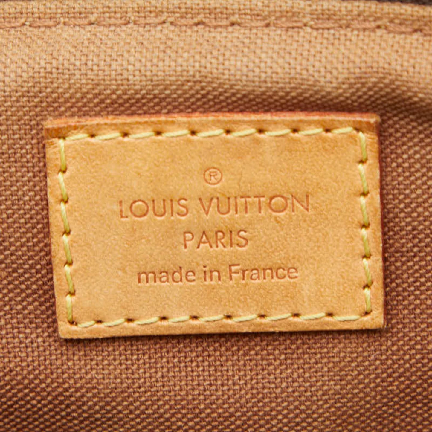 Louis Vuitton Brown Pvc Leather Handbag Shoulder Bag (Pre-Owned)