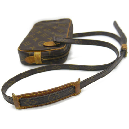 Louis Vuitton Brown Monogram Pochette Shoulder Bag (Pre-Owned)
