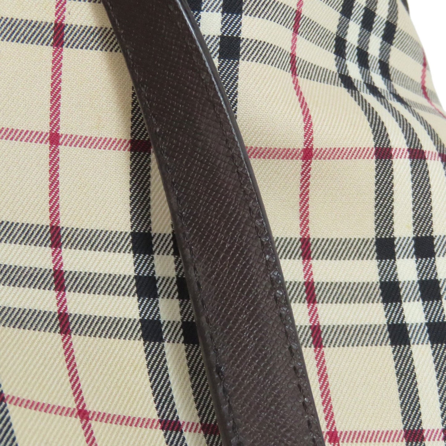 Burberry Brown Canvas Tote Bag (Pre-Owned)