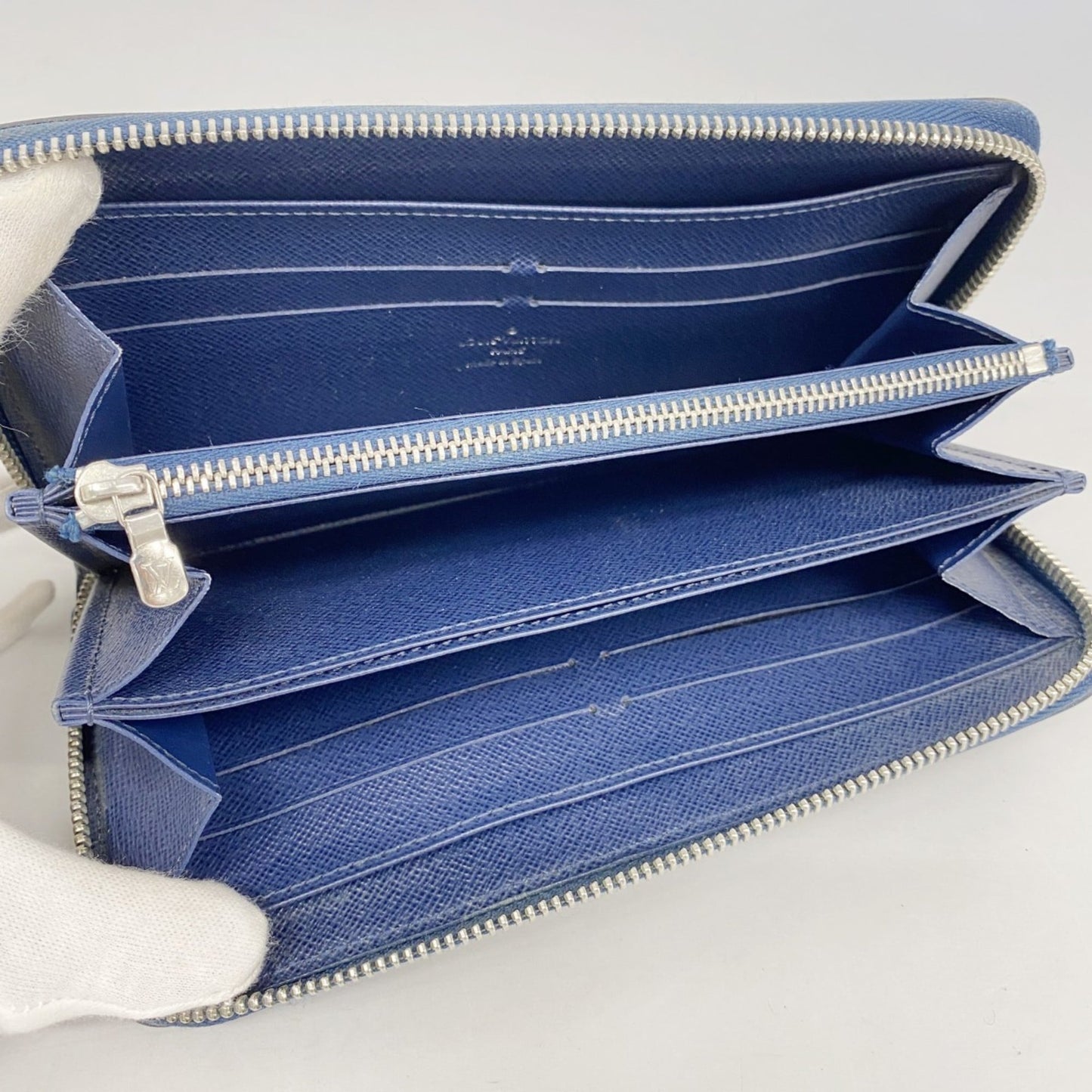 Louis Vuitton Indigo Long Wallet (Bi-Fold) (Pre-Owned)