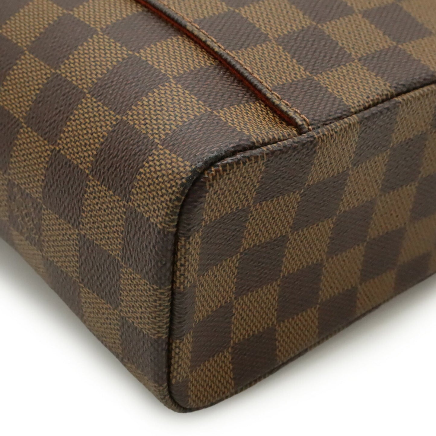 Louis Vuitton Brown Pvc Pochette Shoulder Bag (Pre-Owned)