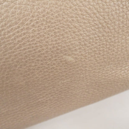 Fendi Grayish Leather Tote Bag (Pre-Owned)