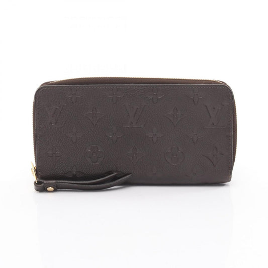 Louis Vuitton Brown Earth Monogram Empreinte Long Wallet (Bi-Fold) (Pre-Owned)