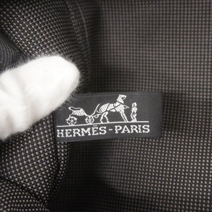 Hermes Gray Canvas Tote Bag (Pre-Owned)