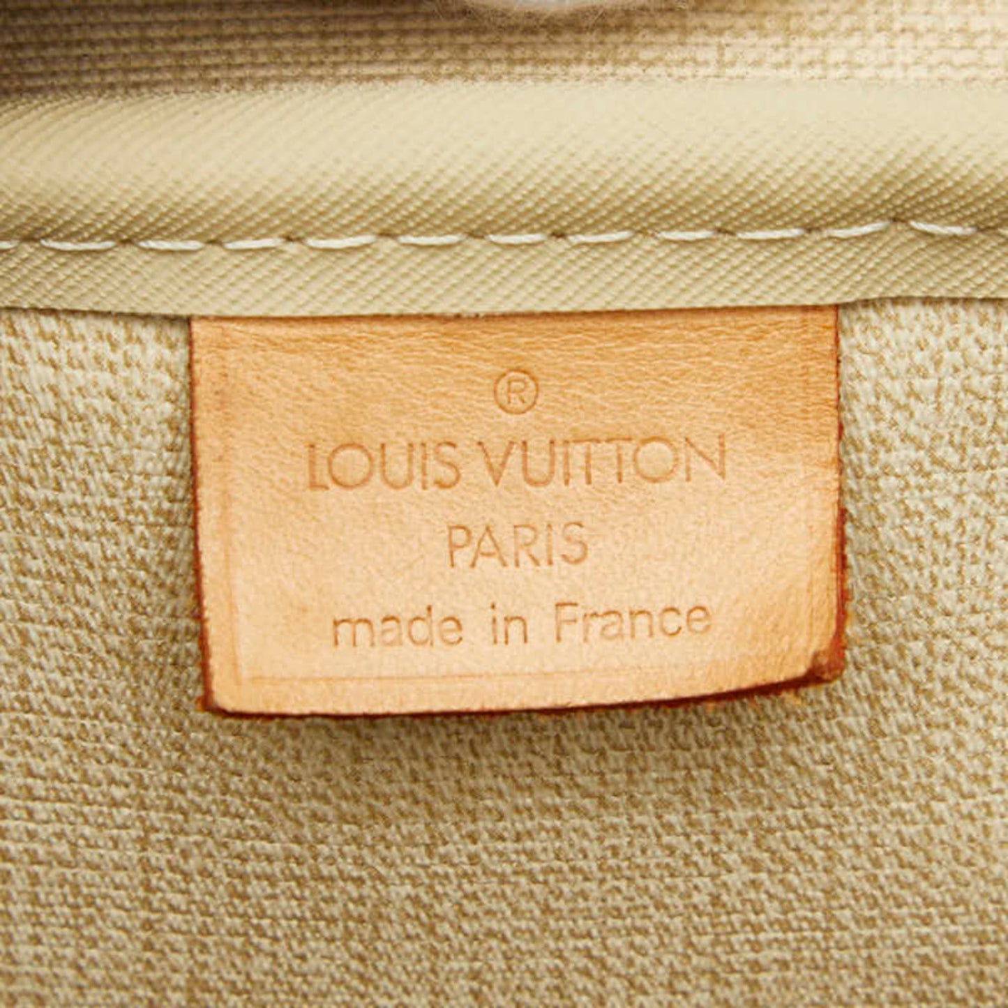 Louis Vuitton Brown Pvc Leather Handbag (Pre-Owned)