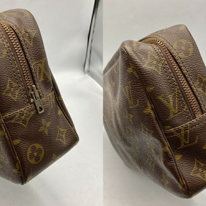 Louis Vuitton Brown Pvc Clutch Bag (Pre-Owned)