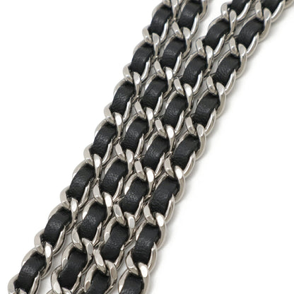 Chanel Matelasse Black Gray Cotton Nylon Eco-Bag Tote Bag (Pre-Owned)