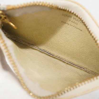 Louis Vuitton White Coin Purse/Coin Case (Pre-Owned)