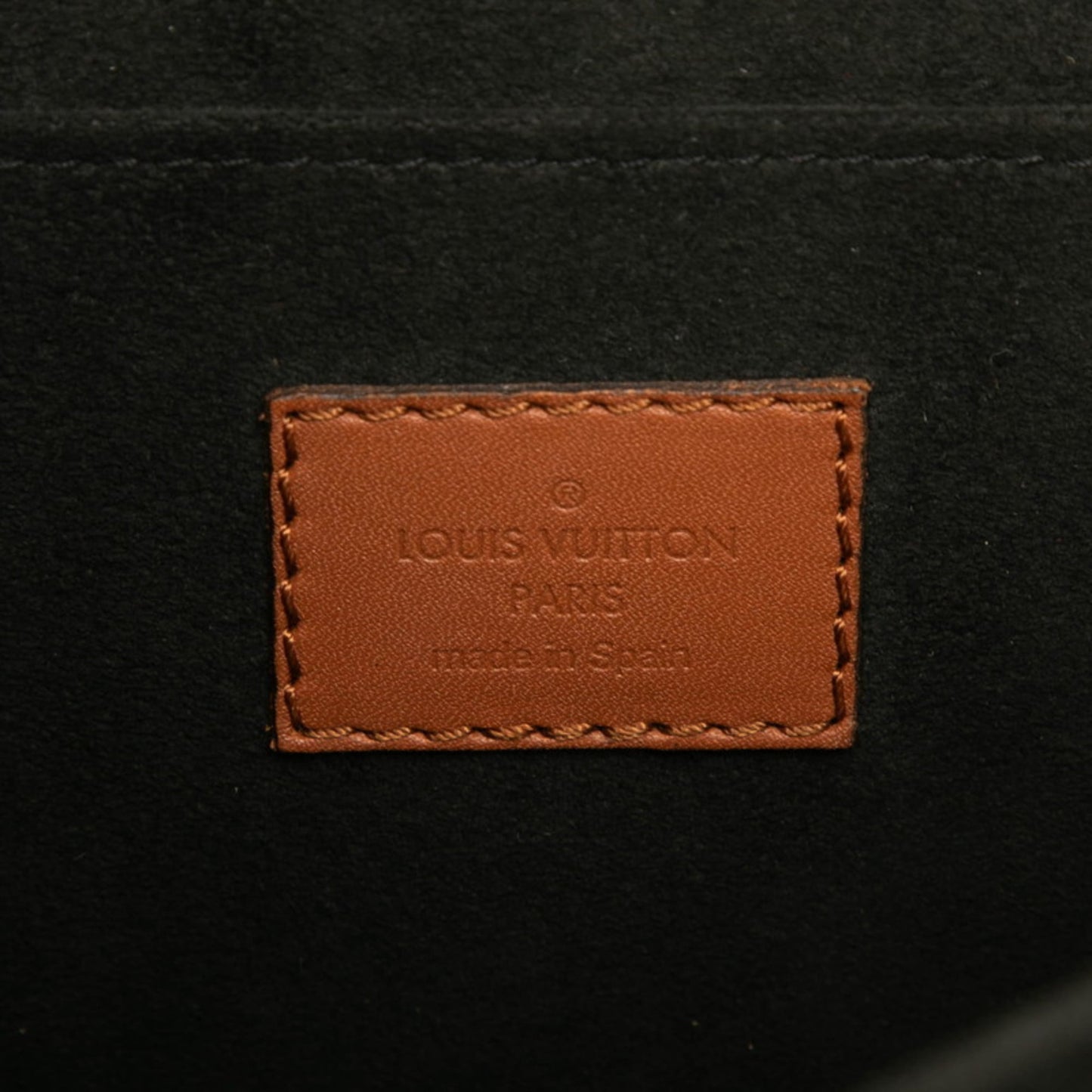 Louis Vuitton Brown Pvc Leather Shoulder Bag (Pre-Owned)