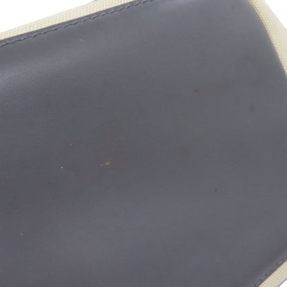 Balenciaga Gray White Canvas Tote Bag (Pre-Owned)