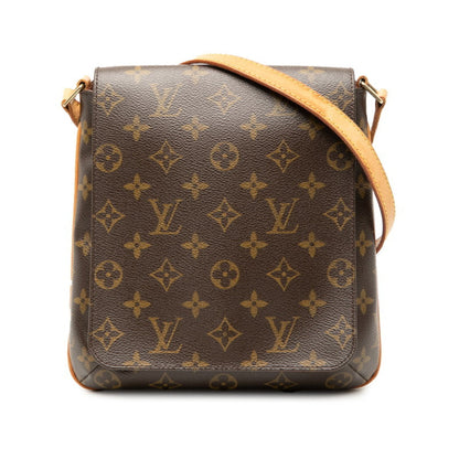 Louis Vuitton Brown Pvc Leather Shoulder Bag (Pre-Owned)