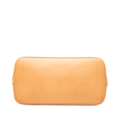 Louis Vuitton Brown Pvc Leather Handbag (Pre-Owned)