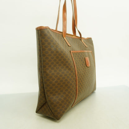 Celine Brown Pvc Tote Bag (Pre-Owned)