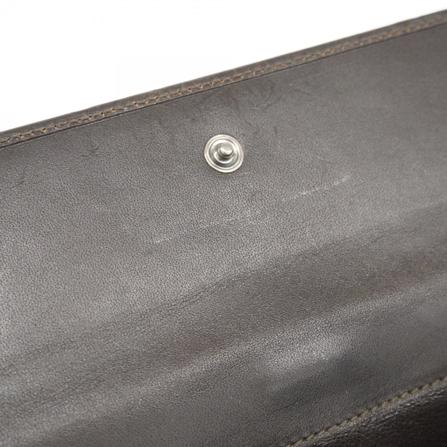 Gucci Brown Canvas Long Wallet (Bi-Fold) (Pre-Owned)