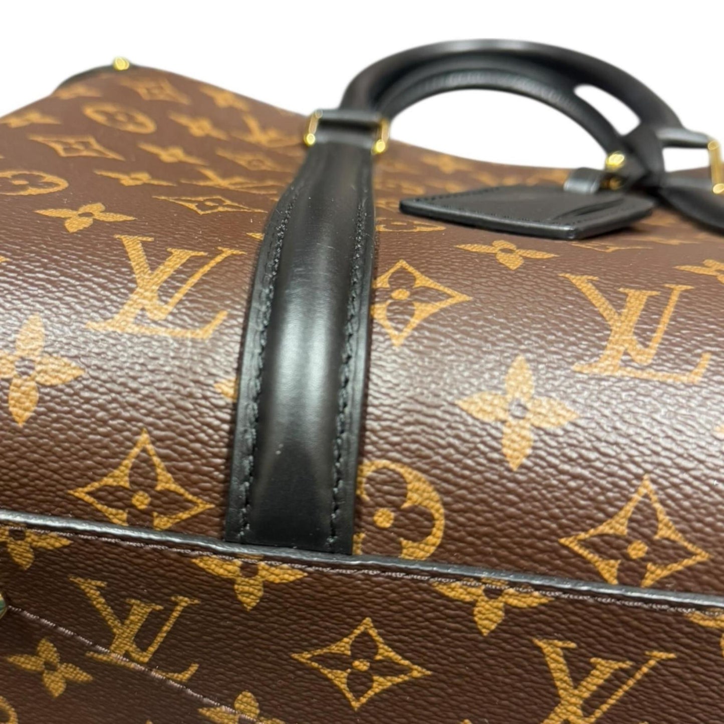 Louis Vuitton Monogram Black Brown Monogram Monogram Shoulder Bag (Pre-Owned)