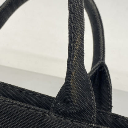 Prada Black Canvas Tote Bag (Pre-Owned)