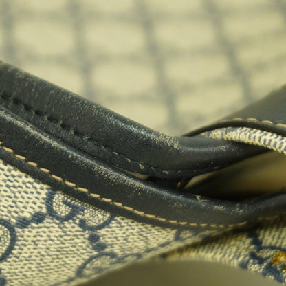 Gucci Navy Pvc Tote Bag (Pre-Owned)