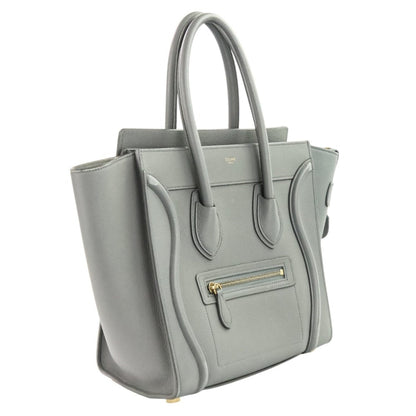 Celine Gray Leather Tote Bag (Pre-Owned)
